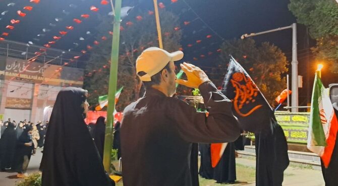 نظرآباد صد و هفت شب پایداری را در شب اول محرم فریاد کرد