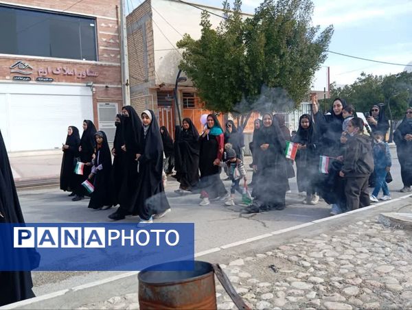 راهپیمایی 22 بهمن در لارستان 