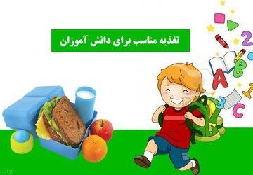 تغذیه مناسب برای دانش‌آموزان