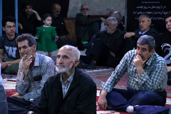 عزاداری شهادت امام جعفر صادق (ع) در آبیک 