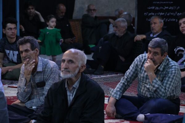 عزاداری شهادت امام جعفر صادق (ع) در آبیک 