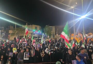 تجمع مردمی در شهرستان رباط‌کریم 