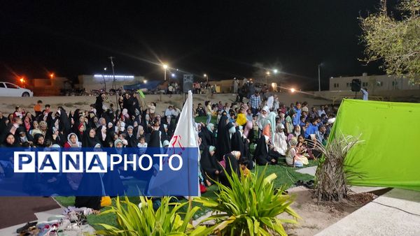  جشن میلاد امام رضا (ع) در جزیره بوموسی