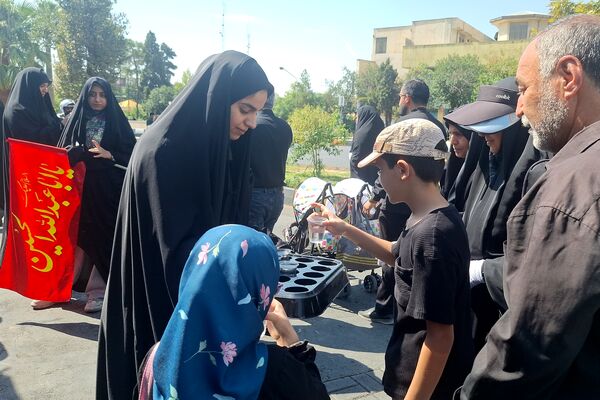 مراسم راهپیمایی جاماندگان اربعین حسینی در شیراز