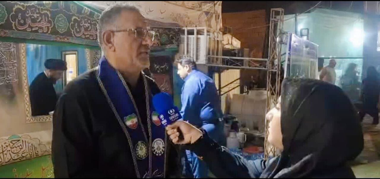 موکب سازمان دانش‌آموزی خوزستان در شلمچه افتتاح شد
