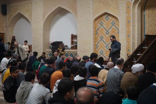 سه روز خلوت نوجوانان گرگانی با خدا در مسجد جامع