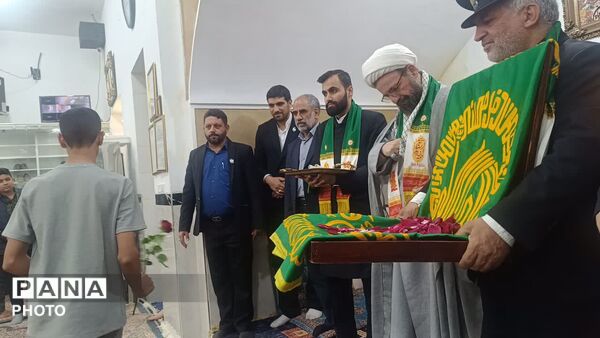 بازدید خادمین حرم رضوی از زورخانه علی‌بن‌ابی‌طالب مروست