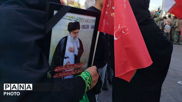 نمایش اقتدار و حمایت جان فدائیان امام رضایی ورامین