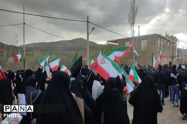 راهپیمایی اربعین شهادت قائد امت در شهر بار نیشابور-۲