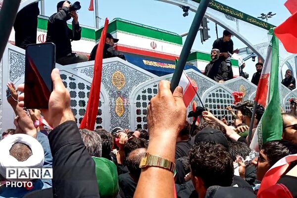 تهران از لنز دوربین خبرنگاران پانا شهرستان قدس در سوگ رهبر شهید انقلاب