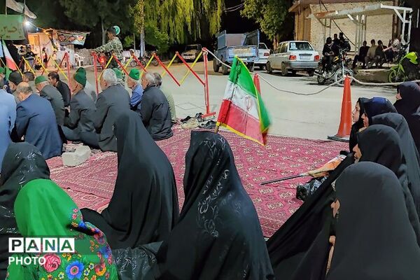حسینیه شهدای شهر بار، رنگ بوی محرم گرفت به مناسبت ماه عزای آل اللّه