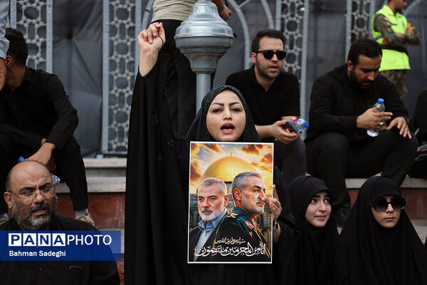 مراسم تشییع شهید اسماعیل هنیه در تهران

