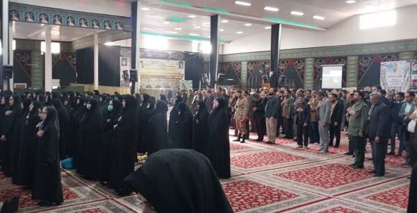 مراسم بزرگداشت سالگرد حماسه ۹ دی در خلیل آباد 
