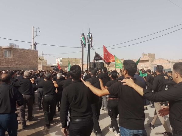 مراسم «حسن - حسین»؛ آیین سنتی در روستای نقاب