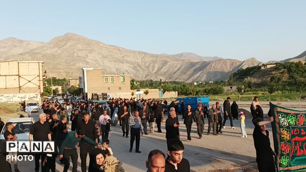 هئیت عزاداری مسجد جامع شهربار نیشابور در روز تاسوعای حسینی 