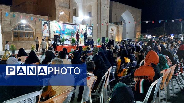 جشن بزرگ تقدیر از هفته دفاع مقدس درکنار نسل آینده ساز