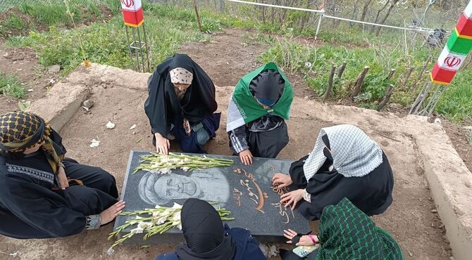 اردو زیارتی ورزقان برگزار شد 