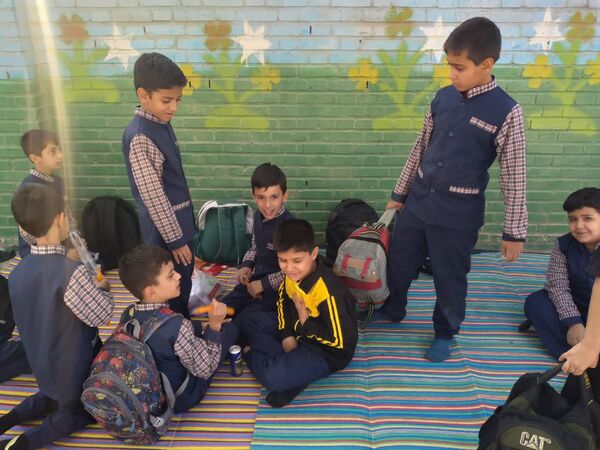 اردوی درون‌ مدرسه ای دبستان حضرت قاسم (ع) به مناسبت روز جهانی کودک 