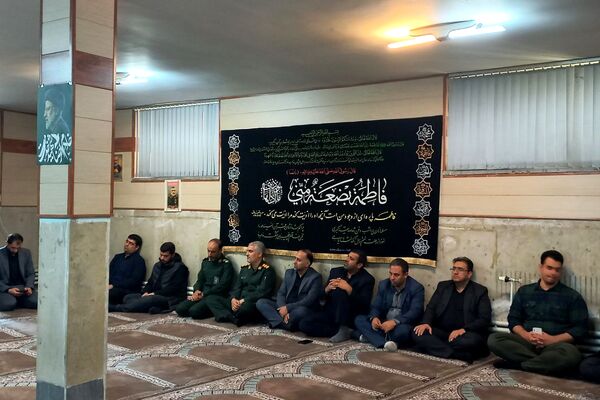  سوگواره فاطمی و گرامیداشت هفته بسیج در ورامین