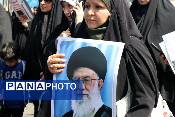 راهپیمایی روز قدس طنین آزادی خواهی برای فلسطین 