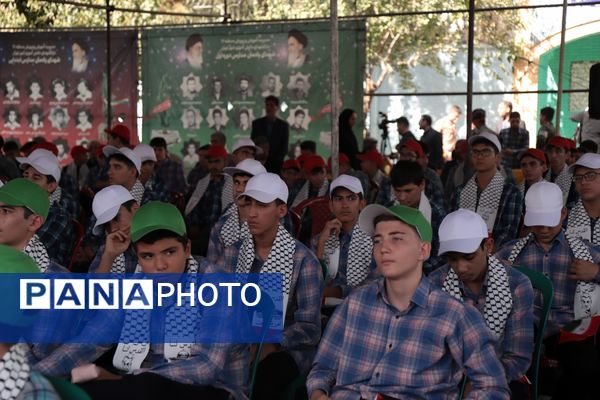 آیین افتتاحیه پنجمین دوره طرح ملی لاله‌های روشن