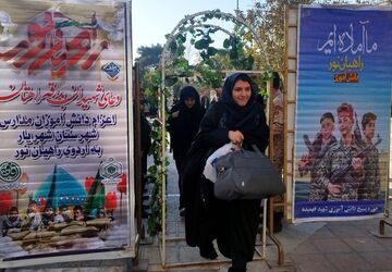 اعزام 240 دانش‌آموز شهریار به اردوی راهیان نور