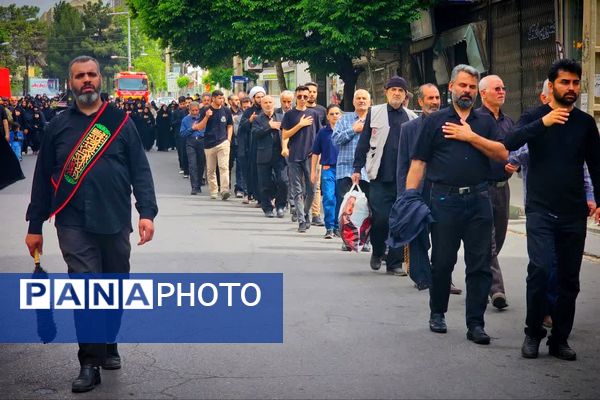 مراسم عزاداری امام صادق(ع) در مصلی هشتگرد 