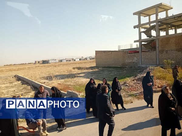 اعزام دانش‌آموزان دختر آشخانه به اردوی راهیان نور