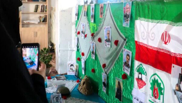 برپایی نمایشگاه دفاع مقدس در مسجد جامع قروه 