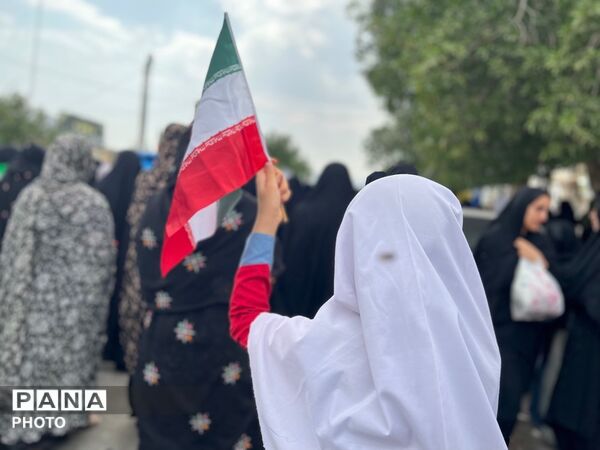 حضور حماسی قلعه گنج در روز قدس