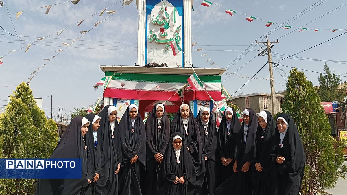 اجرای سرودهای پاتوقی به مناسبت عید غدیر خم در شهرستان مارگون