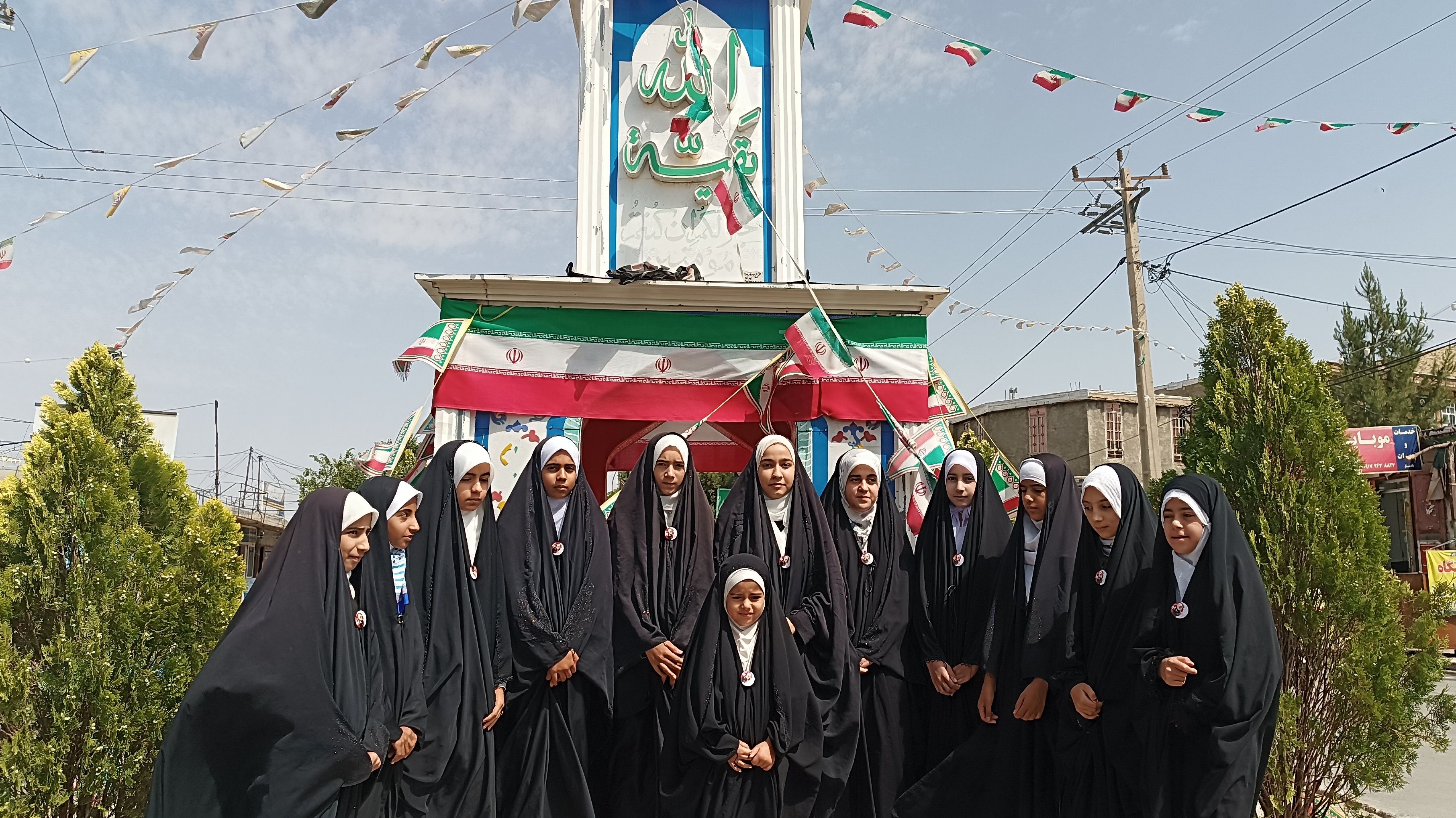 اجرای سرودهای پاتوقی به مناسبت عید غدیر خم در شهرستان مارگون