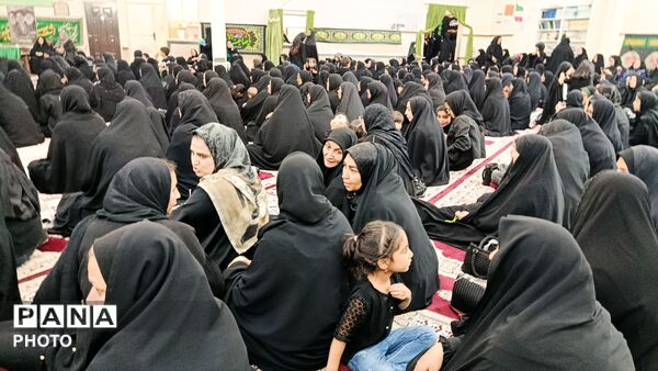 نهمین شب محرم در زینبیه دهستان بزرگ رزق‌آباد