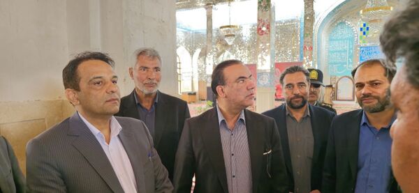 بازدید فرماندار از قطب گردشگری گناباد ، کاخک