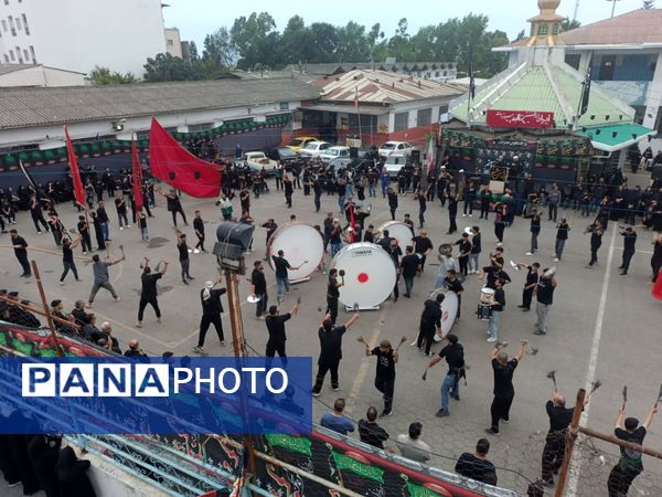 عزاداری تاسوعای حسینی در آمل 