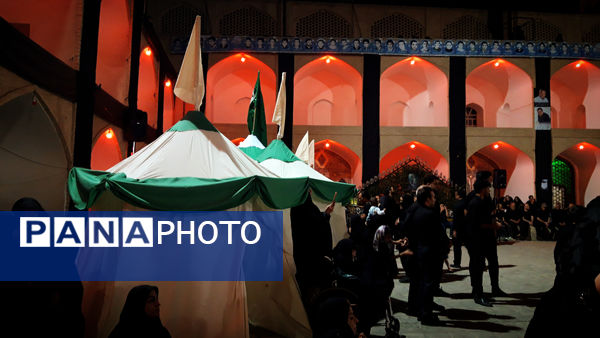 سوگ‌ مردم‌ اشکذر در شب عاشورای حسینی