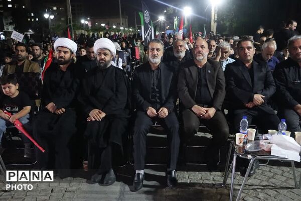 آیین باشکوه یادبود آقای شهید ایران در کهریزک 