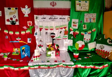 نمایشگاه صنایع دستی دانش آموزان