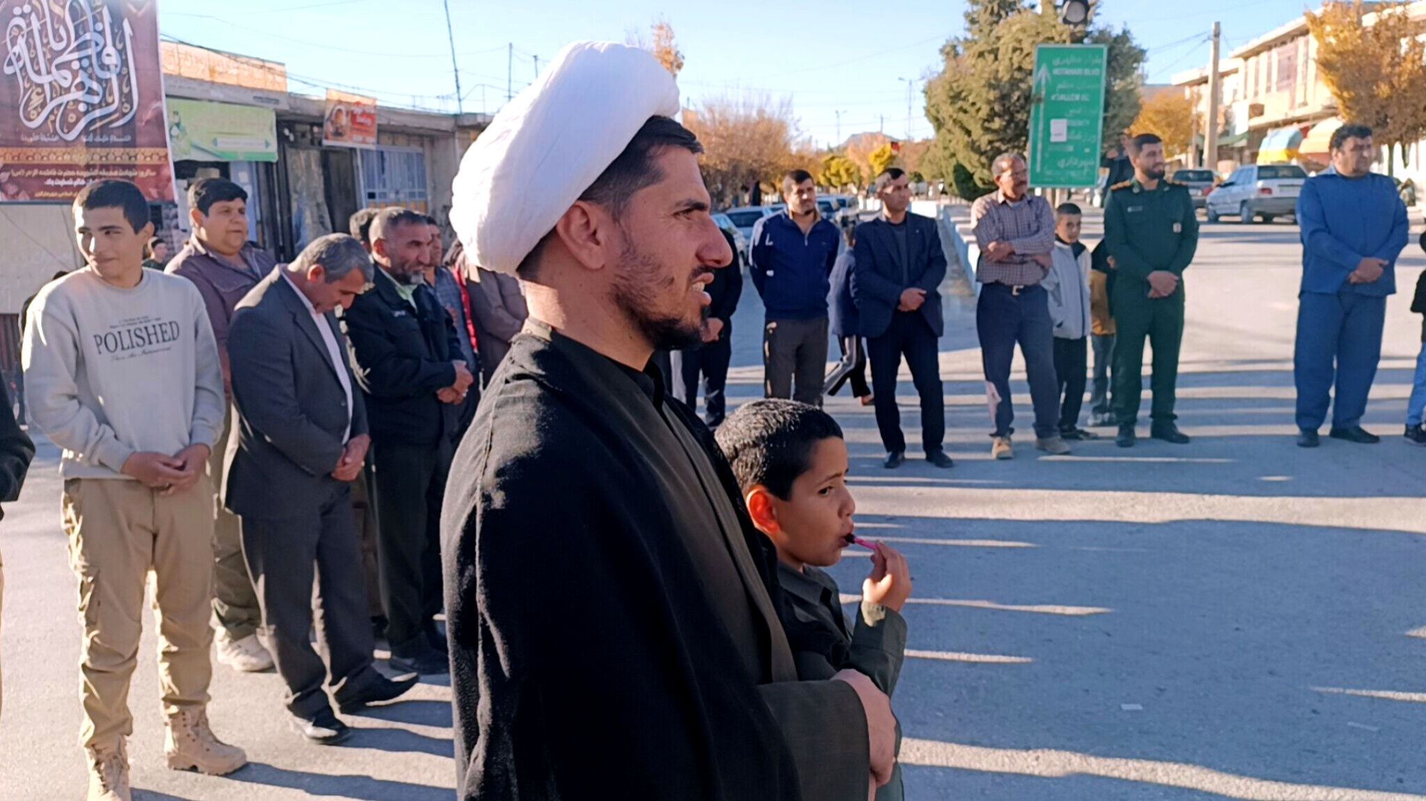 اجتماع باشکوه فاطمیون در شهرستان مارگون