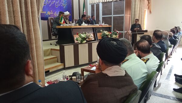 جلسه شورای اداری شهرستان بن با حضور استاندار 