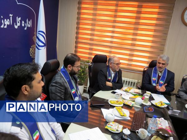 جلسه شورای برنامه‌ریزی سازمان دانش‌آموزی در اداره‌کل آموزش پرورش خراسان شمالی