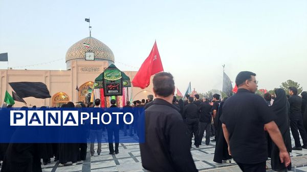 حضور گسترده هیئات مذهبی در بارگاه منور امام زاده محمد عابد 