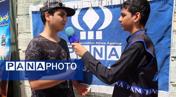 خدمت‌رسانی موکب‌ سازمان دانش‌آموزی استان سمنان به جاماندگان اربعین 