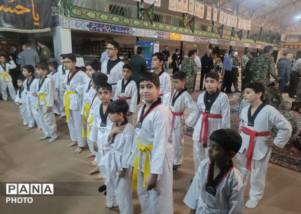 جشن اهدا و ارتقای کمربند تکواندوکاران باشگاه یزدان شهرستان خاتم