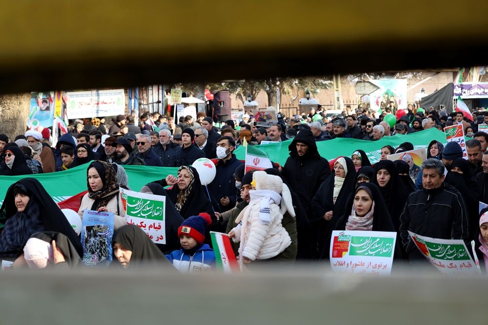 راهپیمایی ۲۲بهمن در ارومیه