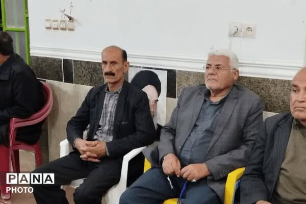 سوگواری مردم روستاهای شهر قلعه رئیسی در پی شهادت رهبر انقلاب