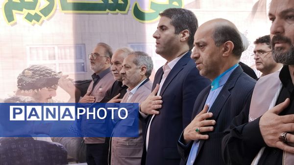 افتتاحیه طرح شهید عجمیان با حضور وزیر آموزش و پرورش 