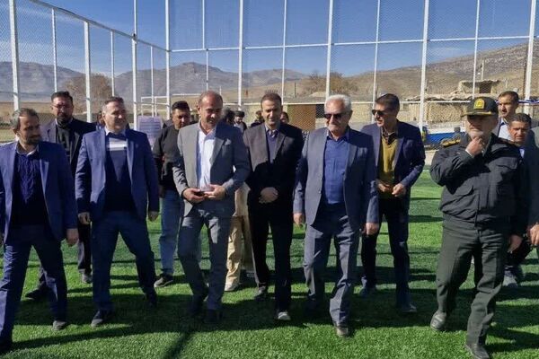  آیین افتتاح و بهره‌برداری سه طرح ورزشی در شهرستان بیضا
