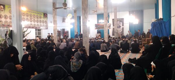 وداع با پیکر جانباز شهید حاج منوچهر بخشنده