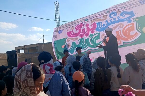 جشن کیلومتری غدیر در درگزین